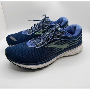 Brooks Ghost 12 Sneakers Women's Size 11 Medium(B) Blue Low Top Running Shoes